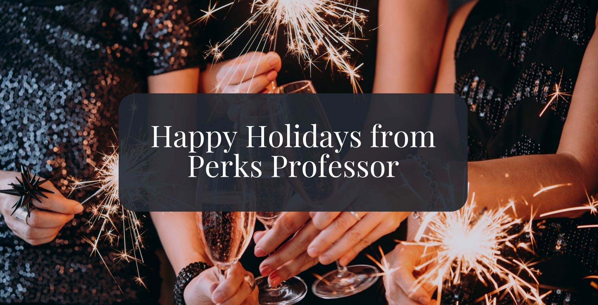 Happy Holidays Perks Professor