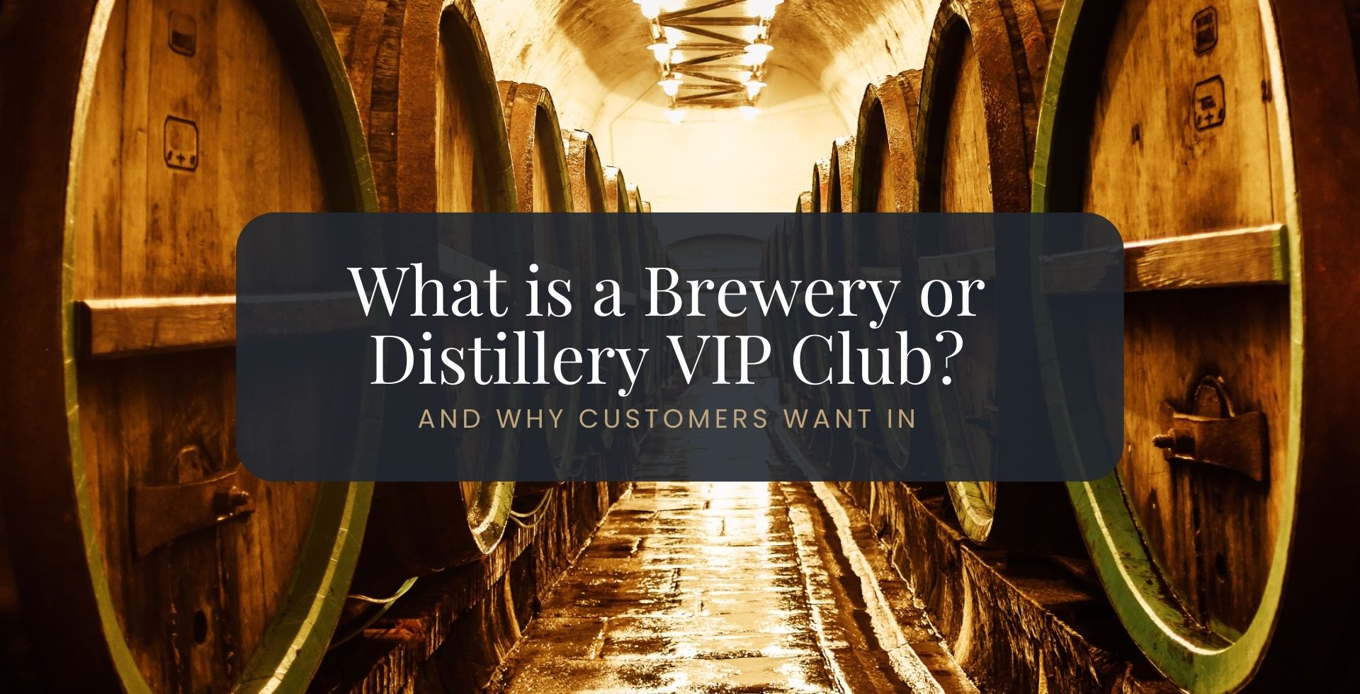 what is a brewery or distillery vip club